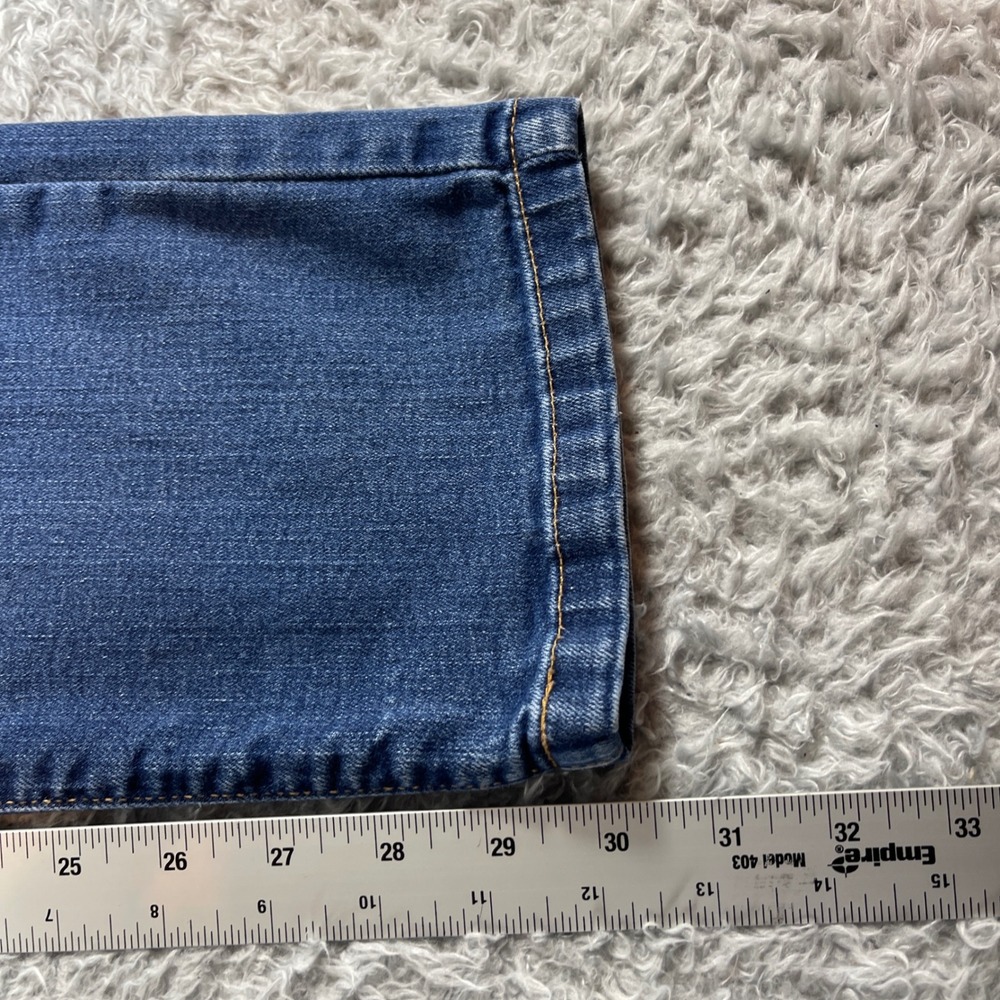 LLBean Classic Fit Women Jeans Size 10 Petite Blue Denim Straight Leg - Picture 6 of 8